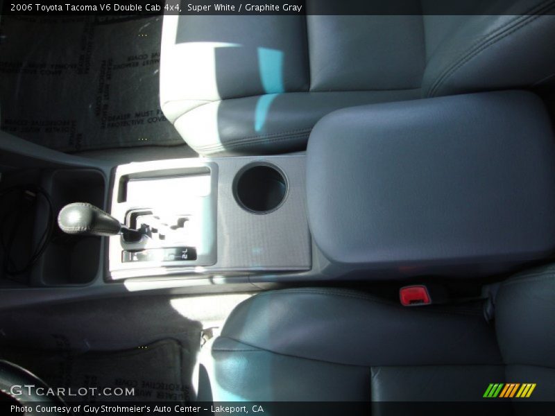 Super White / Graphite Gray 2006 Toyota Tacoma V6 Double Cab 4x4