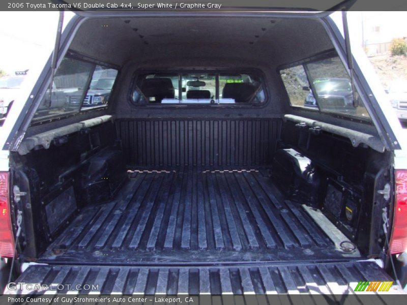 Super White / Graphite Gray 2006 Toyota Tacoma V6 Double Cab 4x4