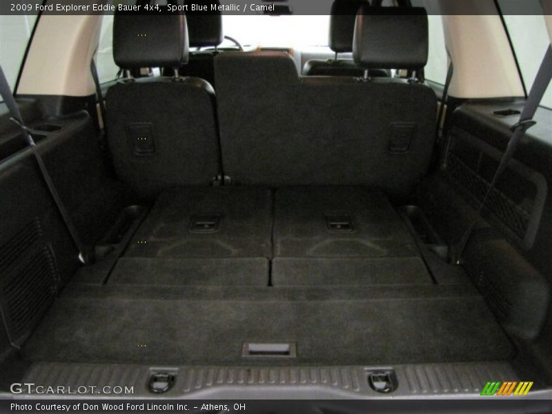 Sport Blue Metallic / Camel 2009 Ford Explorer Eddie Bauer 4x4