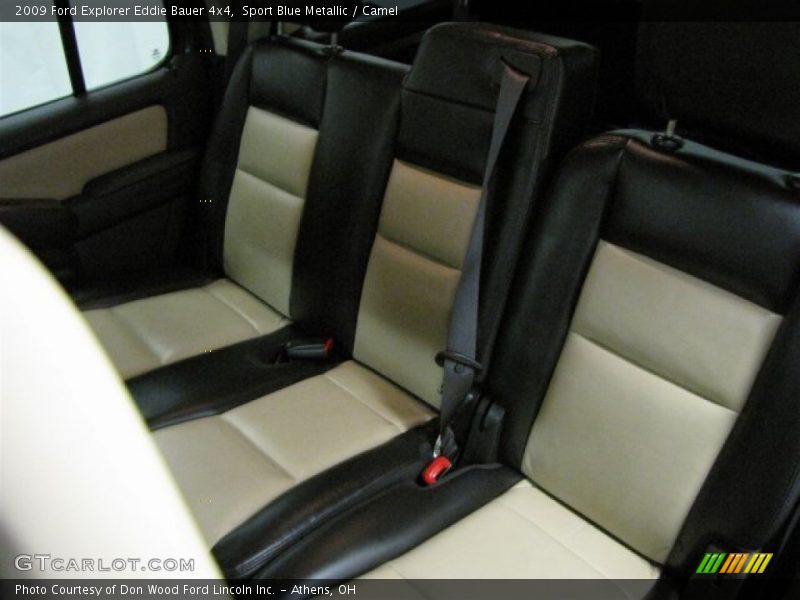 Sport Blue Metallic / Camel 2009 Ford Explorer Eddie Bauer 4x4