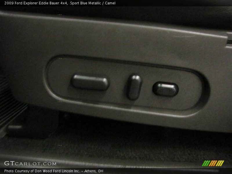 Sport Blue Metallic / Camel 2009 Ford Explorer Eddie Bauer 4x4