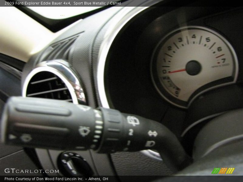 Sport Blue Metallic / Camel 2009 Ford Explorer Eddie Bauer 4x4