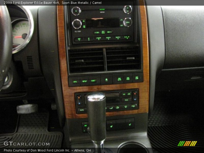 Sport Blue Metallic / Camel 2009 Ford Explorer Eddie Bauer 4x4