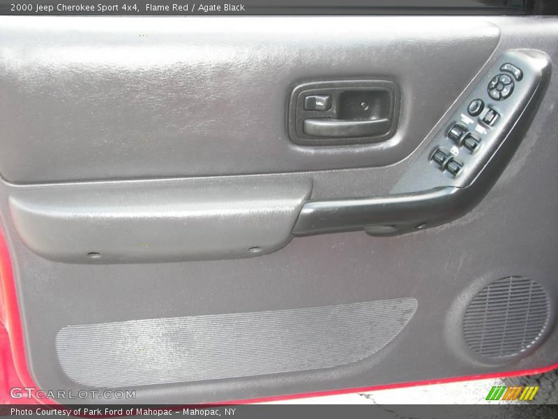 Flame Red / Agate Black 2000 Jeep Cherokee Sport 4x4