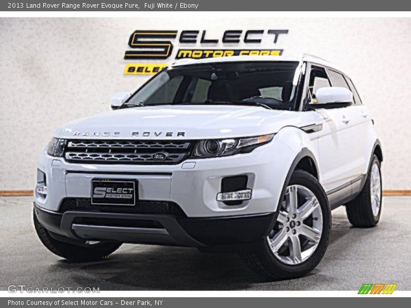 Fuji White / Ebony 2013 Land Rover Range Rover Evoque Pure