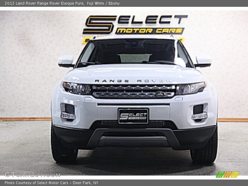 Fuji White / Ebony 2013 Land Rover Range Rover Evoque Pure
