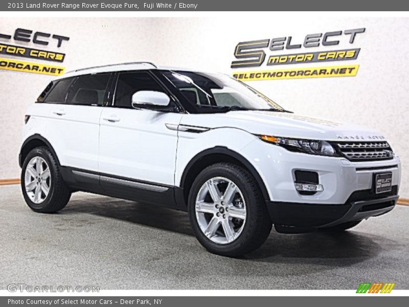 Fuji White / Ebony 2013 Land Rover Range Rover Evoque Pure