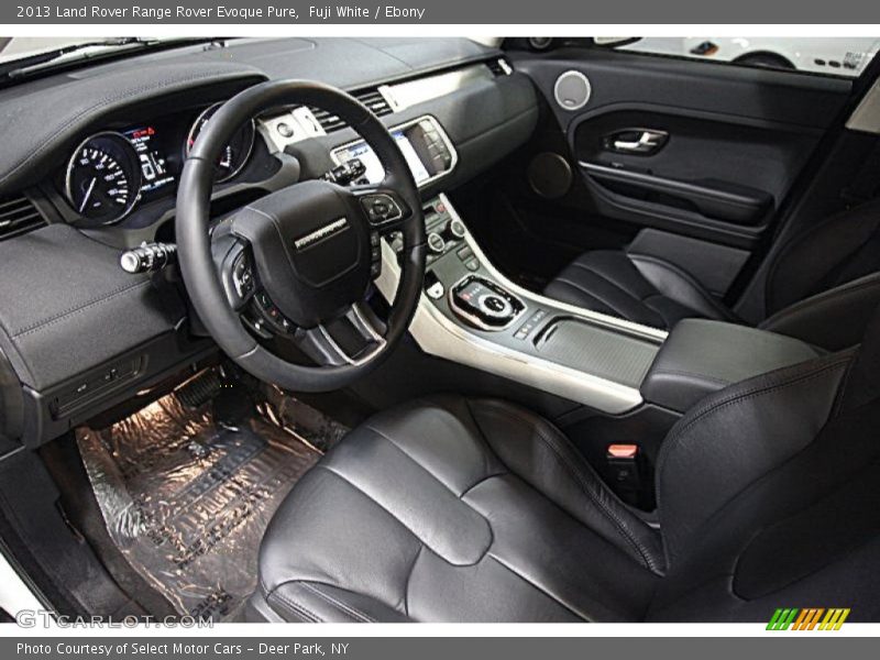 Ebony Interior - 2013 Range Rover Evoque Pure 