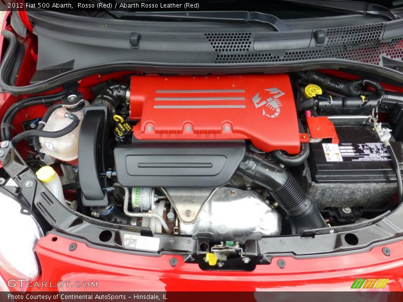 Rosso (Red) / Abarth Rosso Leather (Red) 2012 Fiat 500 Abarth