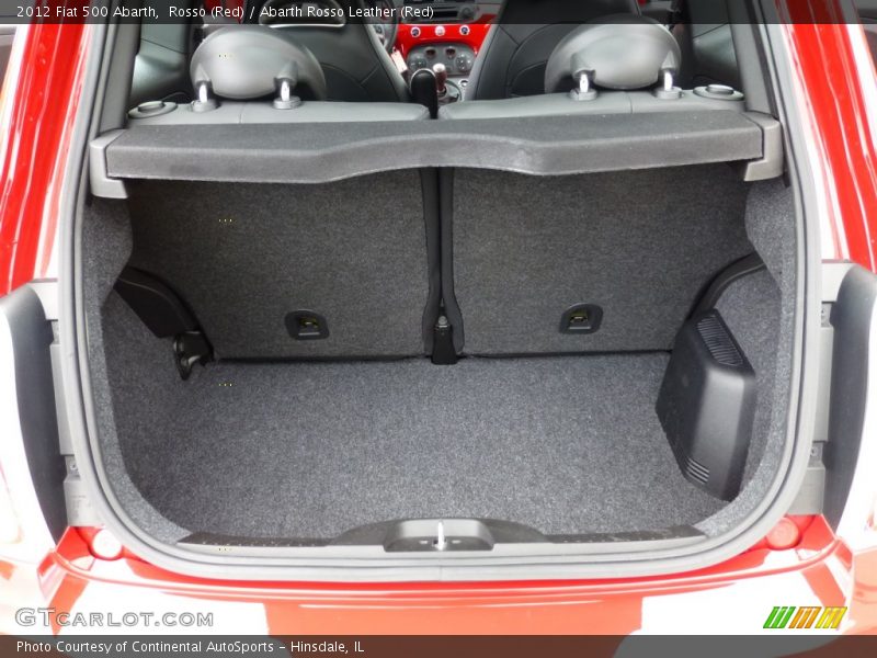 Rosso (Red) / Abarth Rosso Leather (Red) 2012 Fiat 500 Abarth