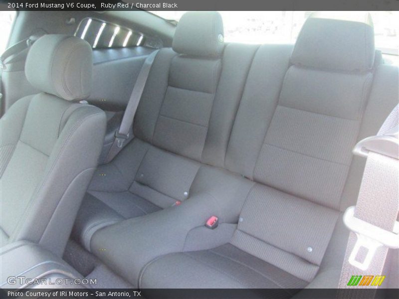 Ruby Red / Charcoal Black 2014 Ford Mustang V6 Coupe