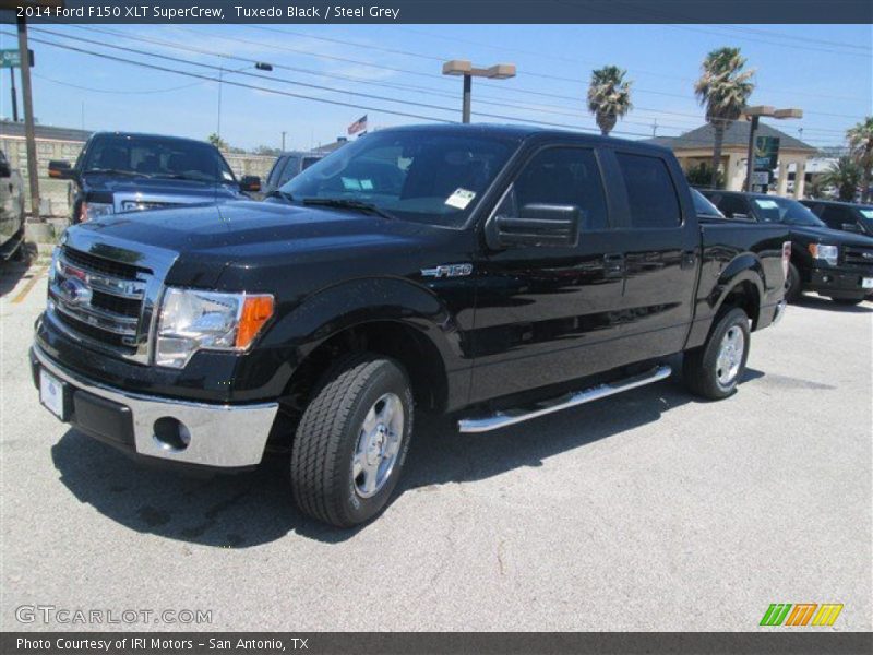 Tuxedo Black / Steel Grey 2014 Ford F150 XLT SuperCrew