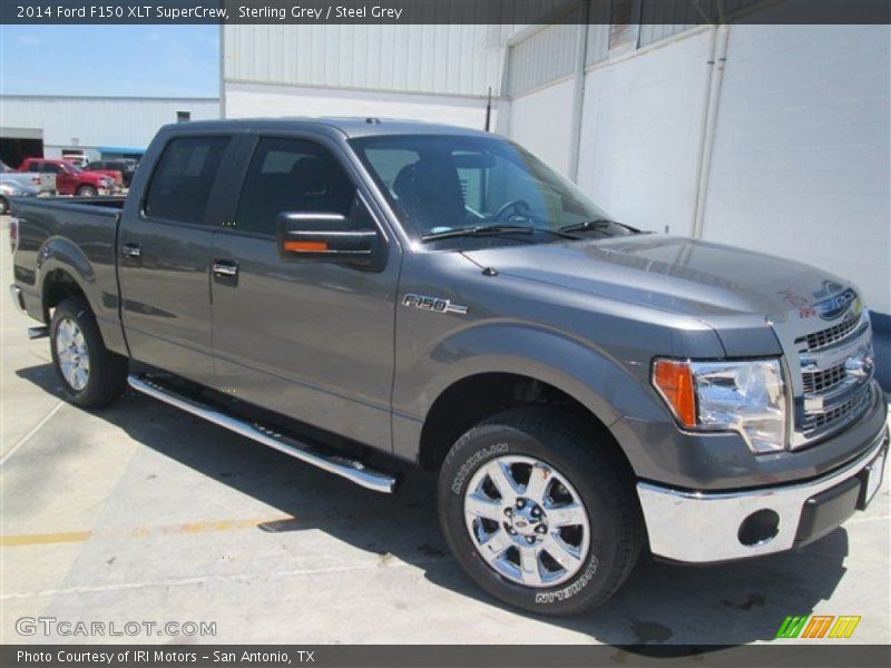 Sterling Grey / Steel Grey 2014 Ford F150 XLT SuperCrew