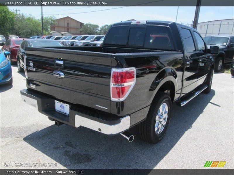 Tuxedo Black / Steel Grey 2014 Ford F150 XLT SuperCrew