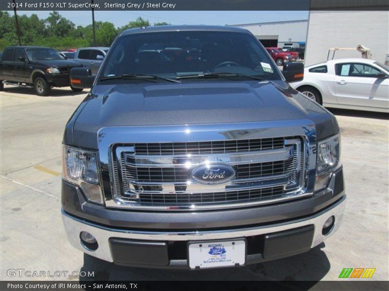 Sterling Grey / Steel Grey 2014 Ford F150 XLT SuperCrew