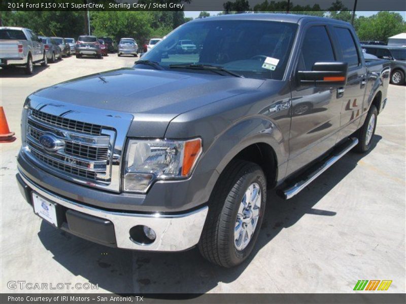 Sterling Grey / Steel Grey 2014 Ford F150 XLT SuperCrew