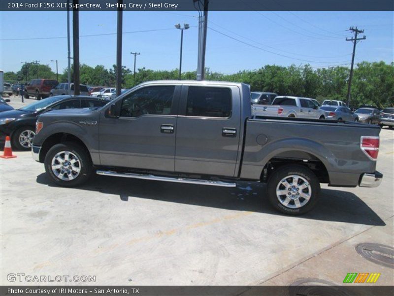 Sterling Grey / Steel Grey 2014 Ford F150 XLT SuperCrew