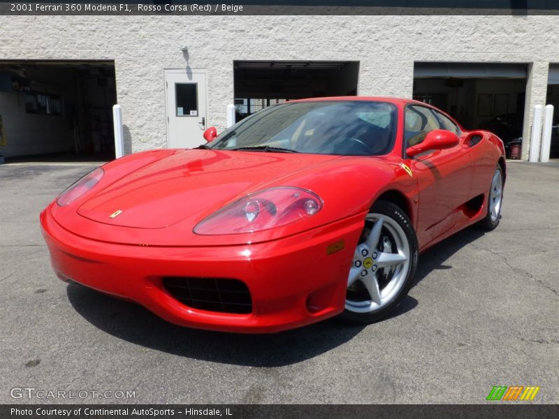 Front 3/4 View of 2001 360 Modena F1