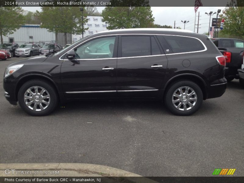 Mocha Bronze Metallic / Cocoa 2014 Buick Enclave Leather