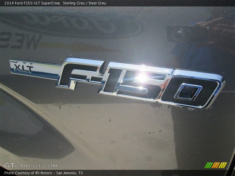 Sterling Grey / Steel Grey 2014 Ford F150 XLT SuperCrew