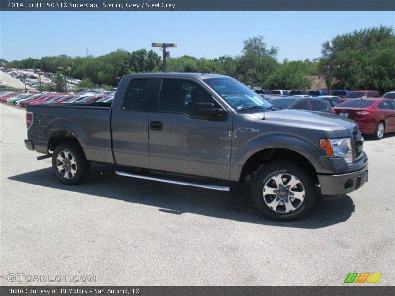 Sterling Grey / Steel Grey 2014 Ford F150 STX SuperCab