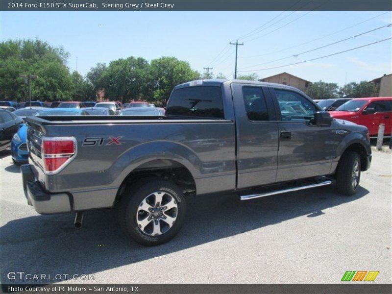 Sterling Grey / Steel Grey 2014 Ford F150 STX SuperCab
