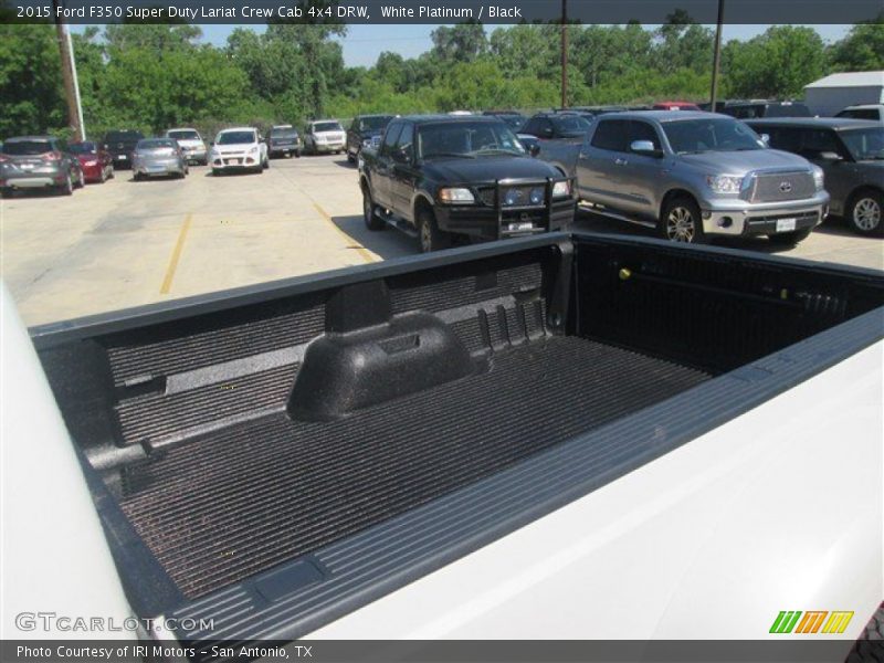 White Platinum / Black 2015 Ford F350 Super Duty Lariat Crew Cab 4x4 DRW