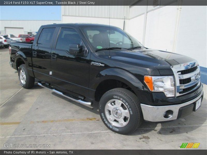 Tuxedo Black / Steel Grey 2014 Ford F150 XLT SuperCrew