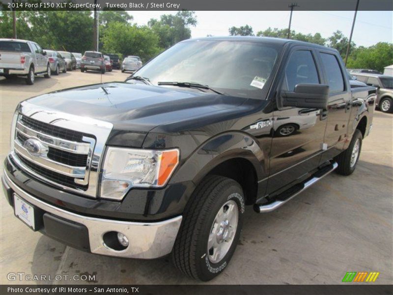 Tuxedo Black / Steel Grey 2014 Ford F150 XLT SuperCrew