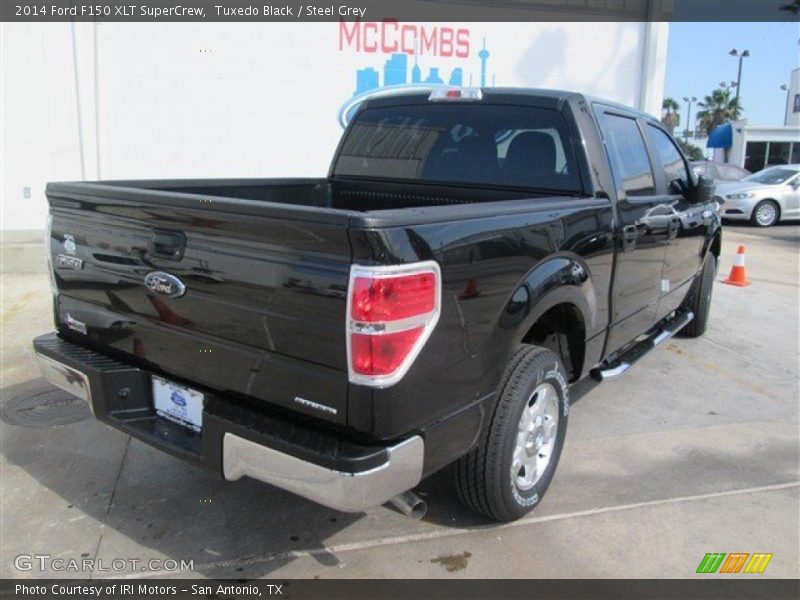 Tuxedo Black / Steel Grey 2014 Ford F150 XLT SuperCrew