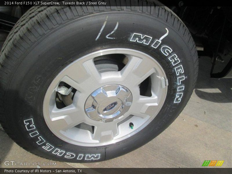 Tuxedo Black / Steel Grey 2014 Ford F150 XLT SuperCrew