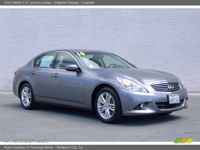 Graphite Shadow / Graphite 2010 Infiniti G 37 Journey Sedan