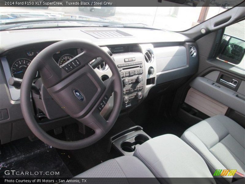 Tuxedo Black / Steel Grey 2014 Ford F150 XLT SuperCrew