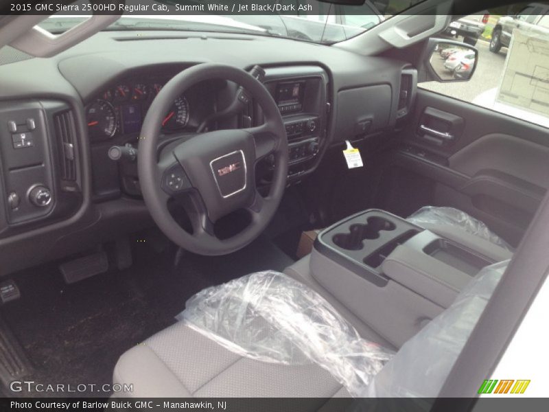 Summit White / Jet Black/Dark Ash 2015 GMC Sierra 2500HD Regular Cab