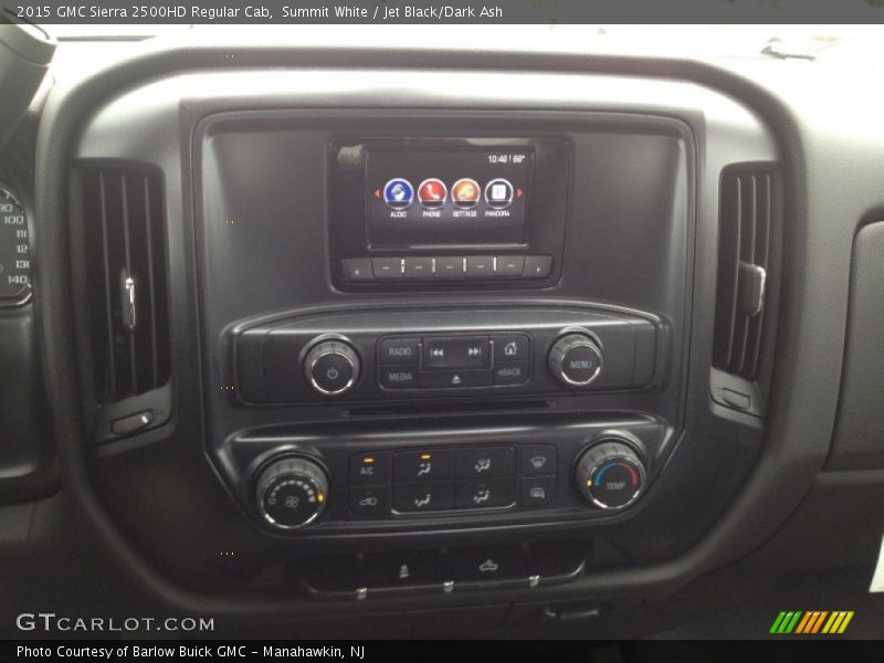 Summit White / Jet Black/Dark Ash 2015 GMC Sierra 2500HD Regular Cab