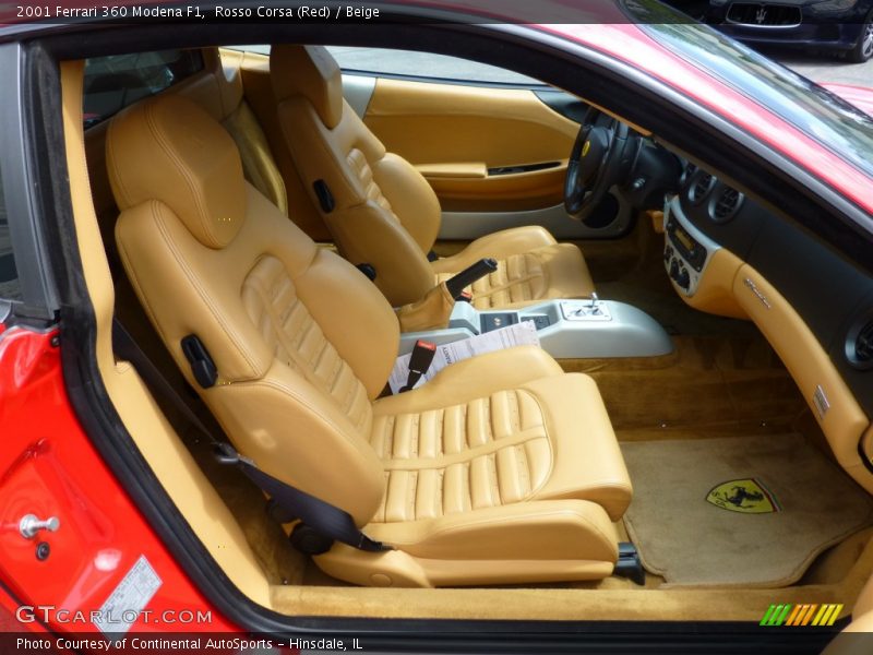  2001 360 Modena F1 Beige Interior