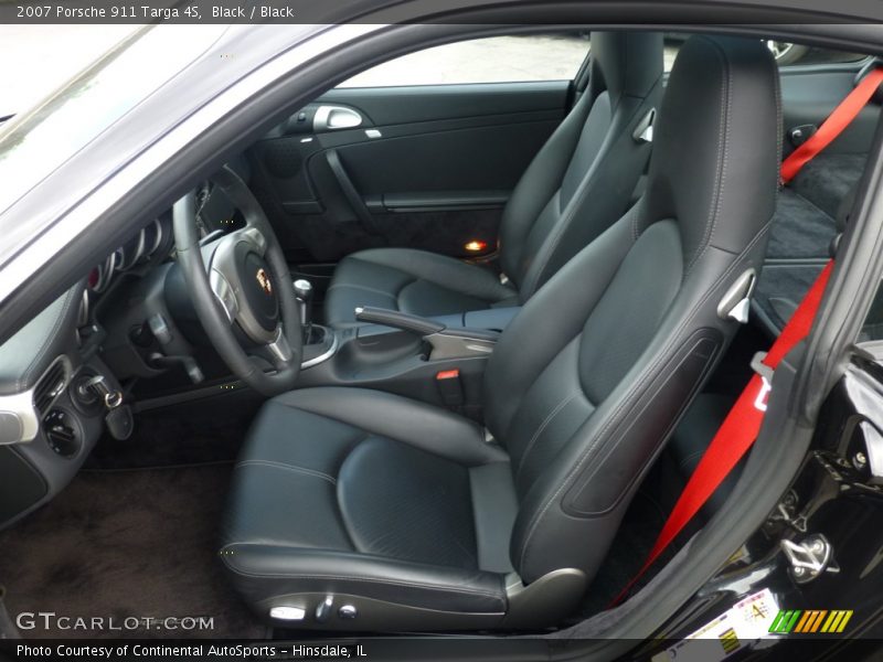  2007 911 Targa 4S Black Interior