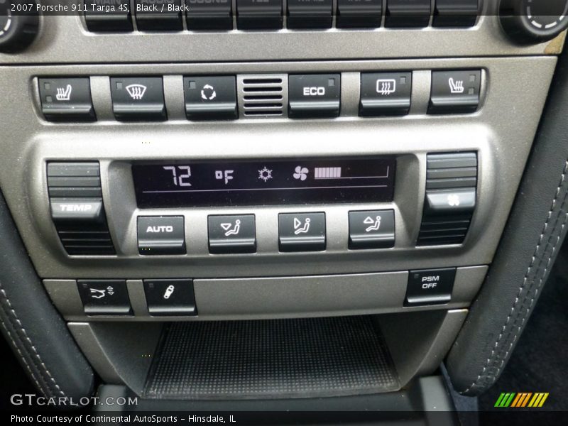 Controls of 2007 911 Targa 4S