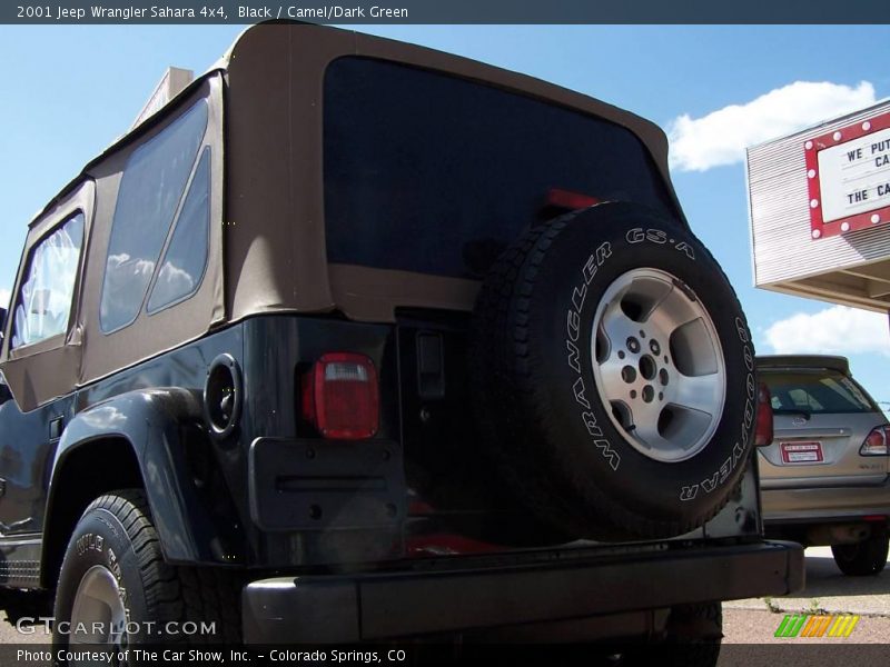 Black / Camel/Dark Green 2001 Jeep Wrangler Sahara 4x4