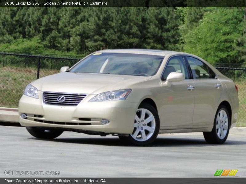 Golden Almond Metallic / Cashmere 2008 Lexus ES 350