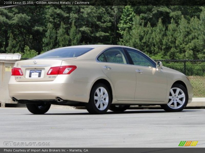 Golden Almond Metallic / Cashmere 2008 Lexus ES 350