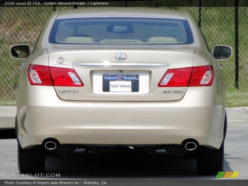Golden Almond Metallic / Cashmere 2008 Lexus ES 350