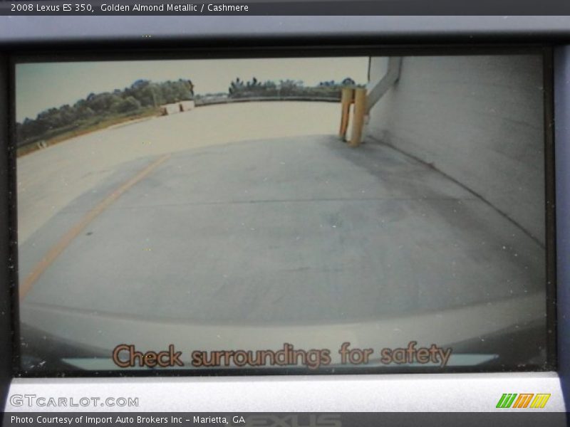 Golden Almond Metallic / Cashmere 2008 Lexus ES 350