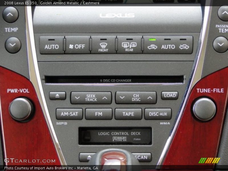 Golden Almond Metallic / Cashmere 2008 Lexus ES 350