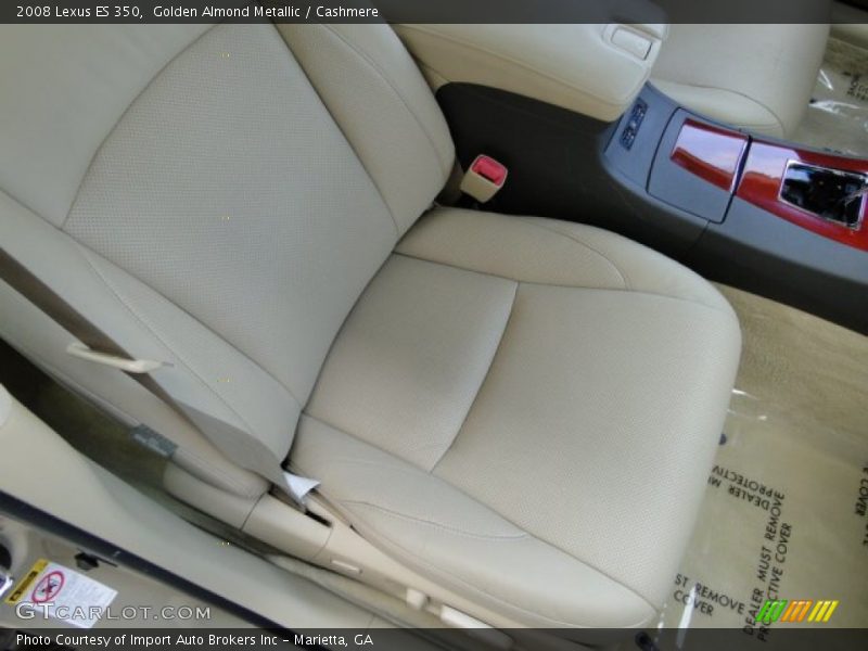 Golden Almond Metallic / Cashmere 2008 Lexus ES 350