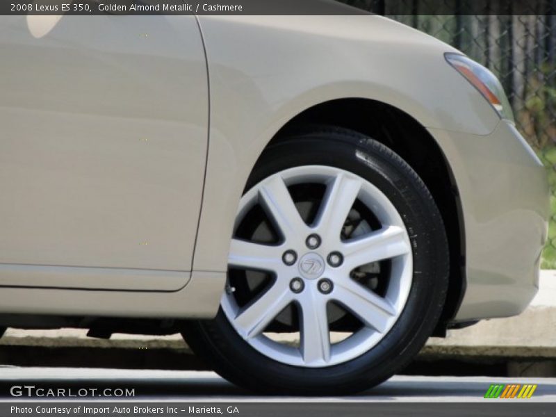 Golden Almond Metallic / Cashmere 2008 Lexus ES 350