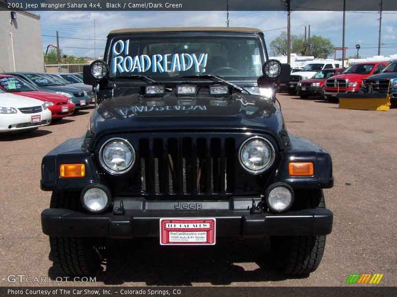 Black / Camel/Dark Green 2001 Jeep Wrangler Sahara 4x4