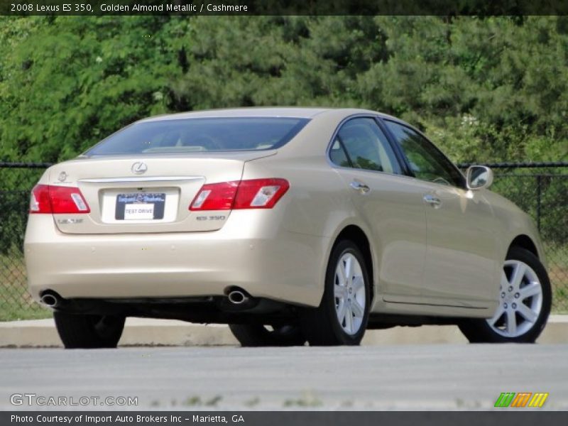 Golden Almond Metallic / Cashmere 2008 Lexus ES 350
