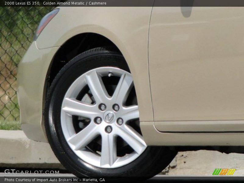 Golden Almond Metallic / Cashmere 2008 Lexus ES 350