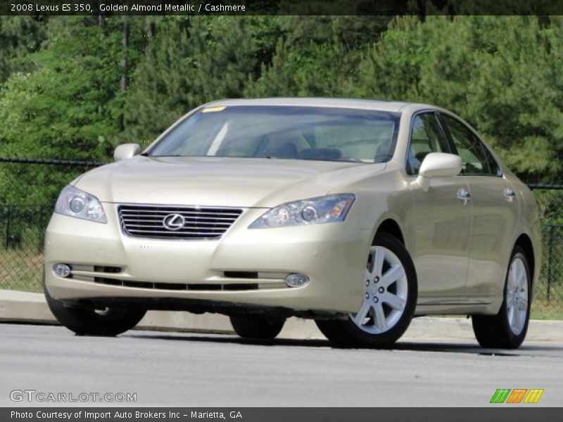 Golden Almond Metallic / Cashmere 2008 Lexus ES 350